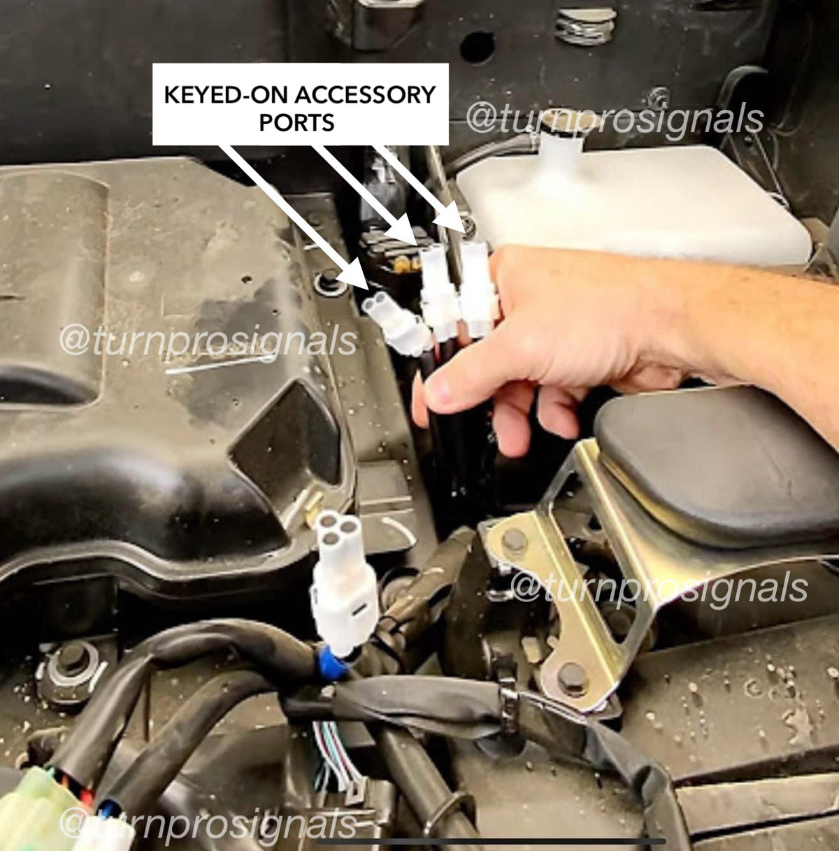 Yamaha RMAX Under Hood Key-On Power Adapter