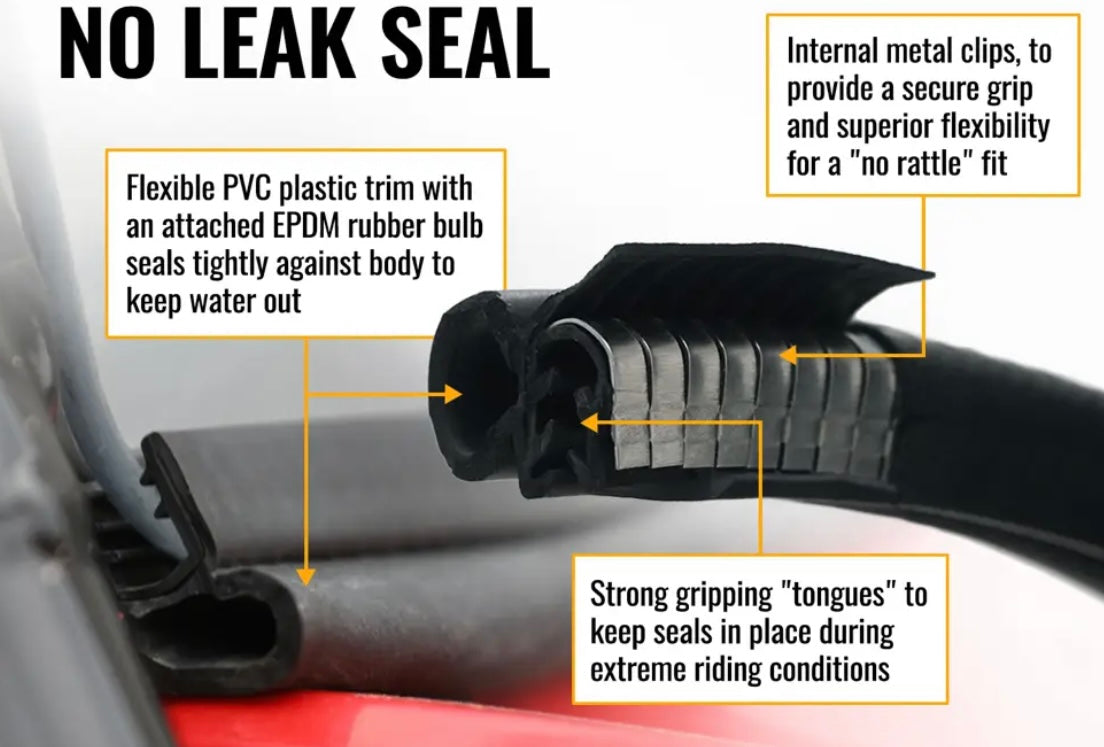 HONDA PIONEER 1000-5 SATV REAR FLIP WINDSHIELD