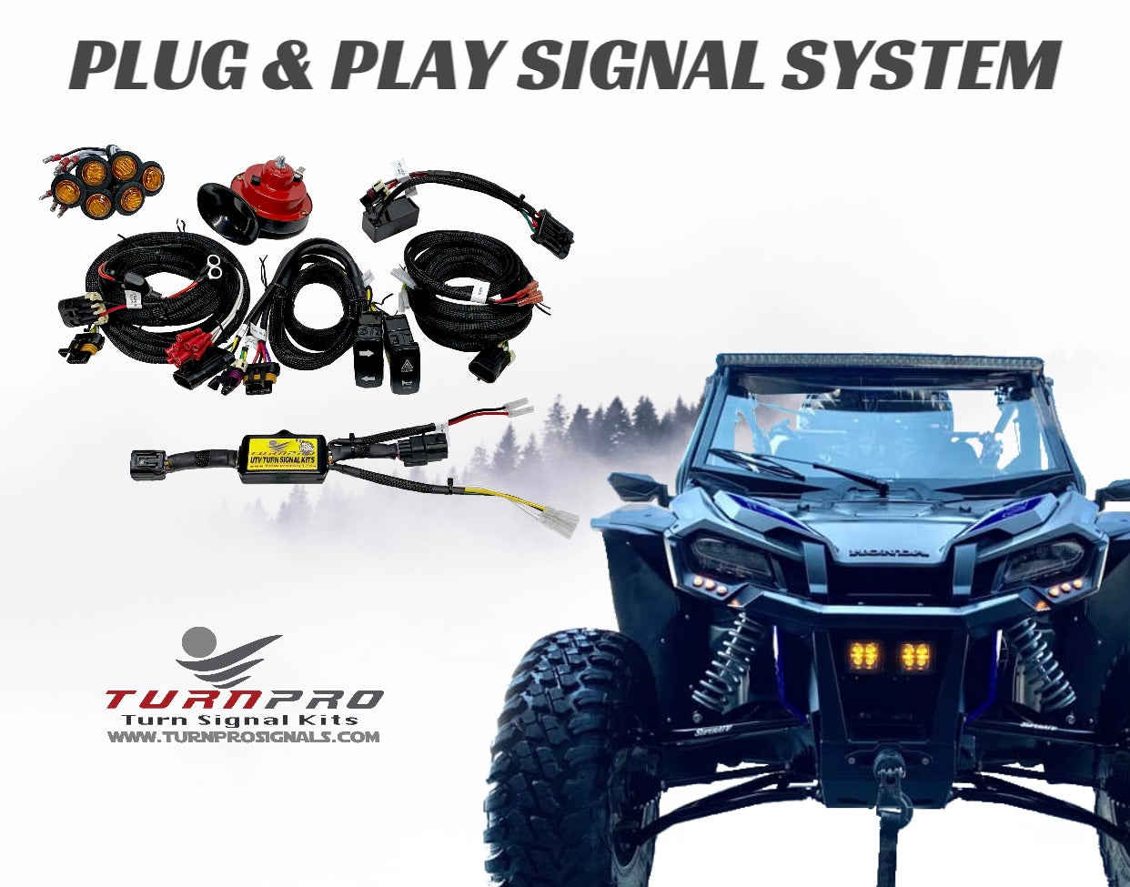 Honda Talon Plug & Play Signal System TurnPro Signals