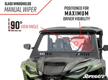 Load image into Gallery viewer, YAMAHA WOLVERINE RMAX 1000 GLASS WINDSHIELD
