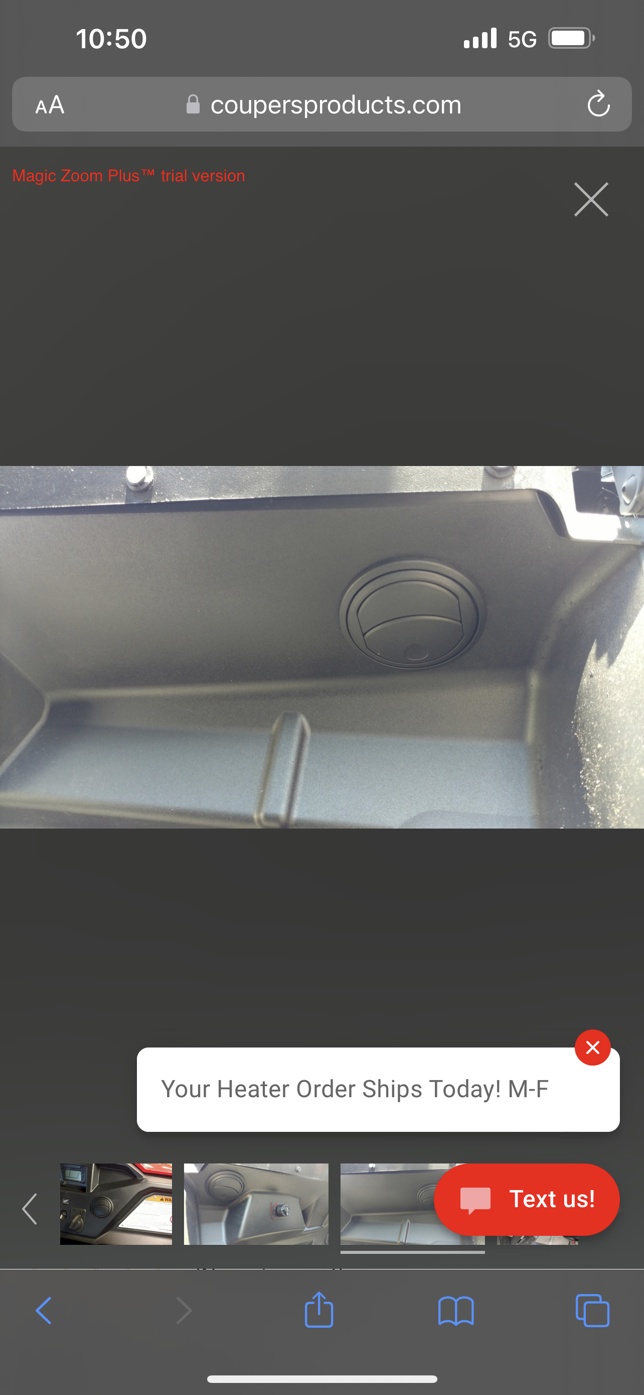 Honda Pioneer 500/520 (2017-2021) - Ice Crusher Cab Heater