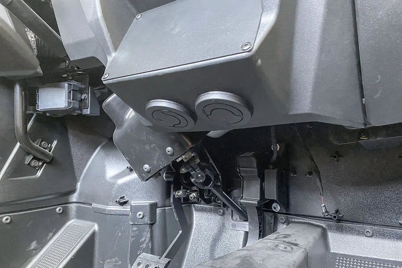 2018-CurrentPolaris RZR Turbo S Cab Heater with Defrost for Machines with Glovebox Subwoofer