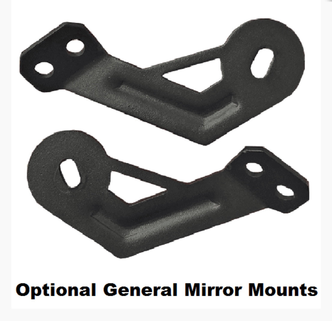 Seizmik Pursuit Aluminum Break Away Side Mirrors