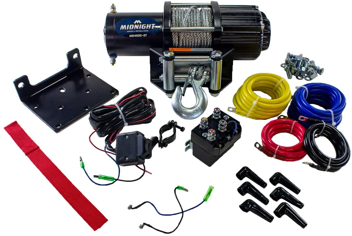ATV Viper Midnight Winch