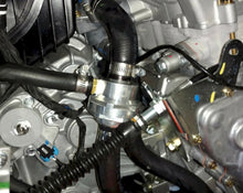 Load image into Gallery viewer, Inline Coolant Bypass Thermostat for UTV Heaters Ice Crusher MaxStat
