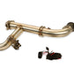 SIDE PIECE Header Pipe with Electronic Cutout - Can-Am Maverick X3