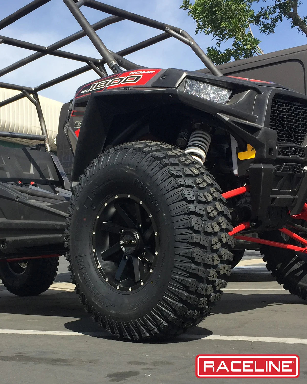 RACELINE TWIST WHEEL 14X7 BLACK