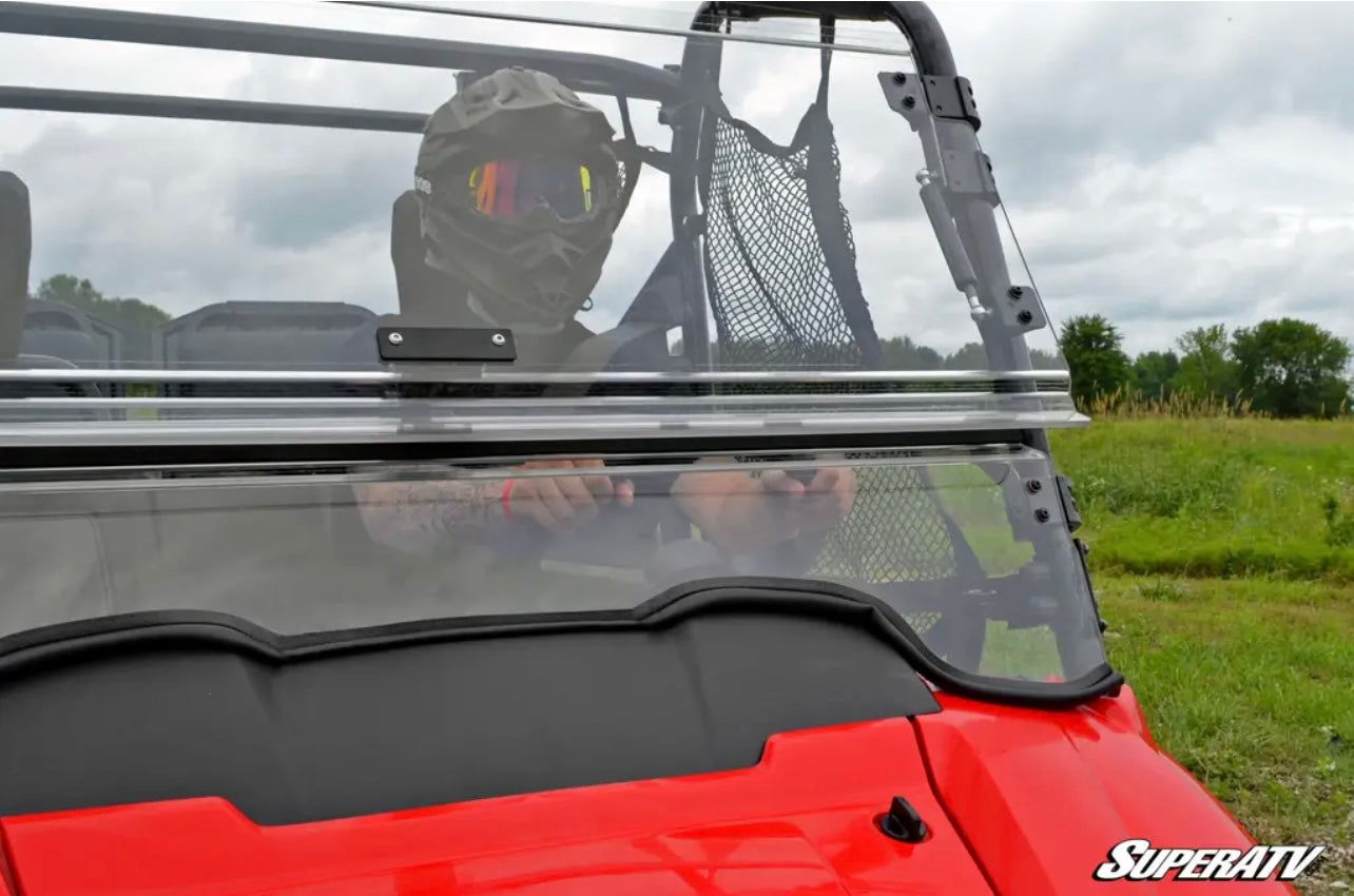 HONDA PIONEER 700 SCRATCH RESISTANT FLIP WINDSHIELD