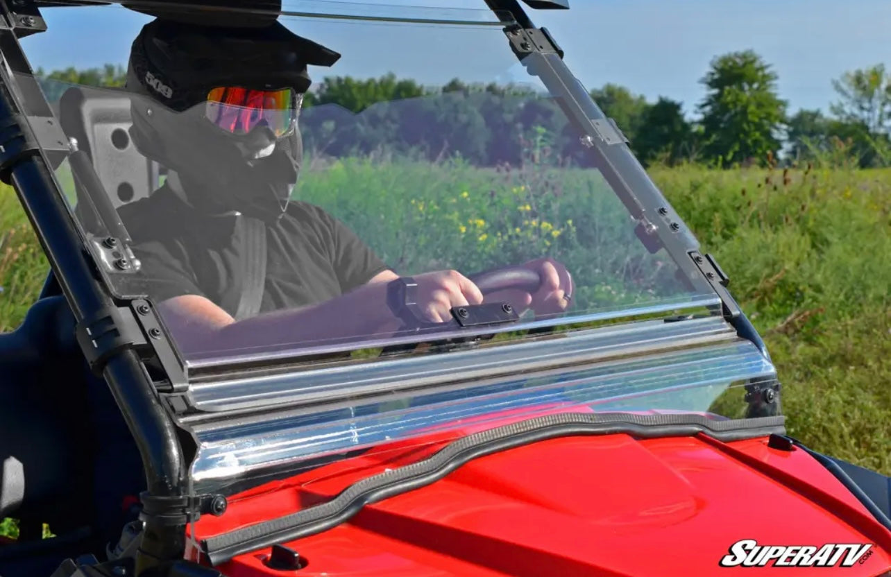 HONDA PIONEER 500 SCRATCH RESISTANT FLIP WINDSHIELD