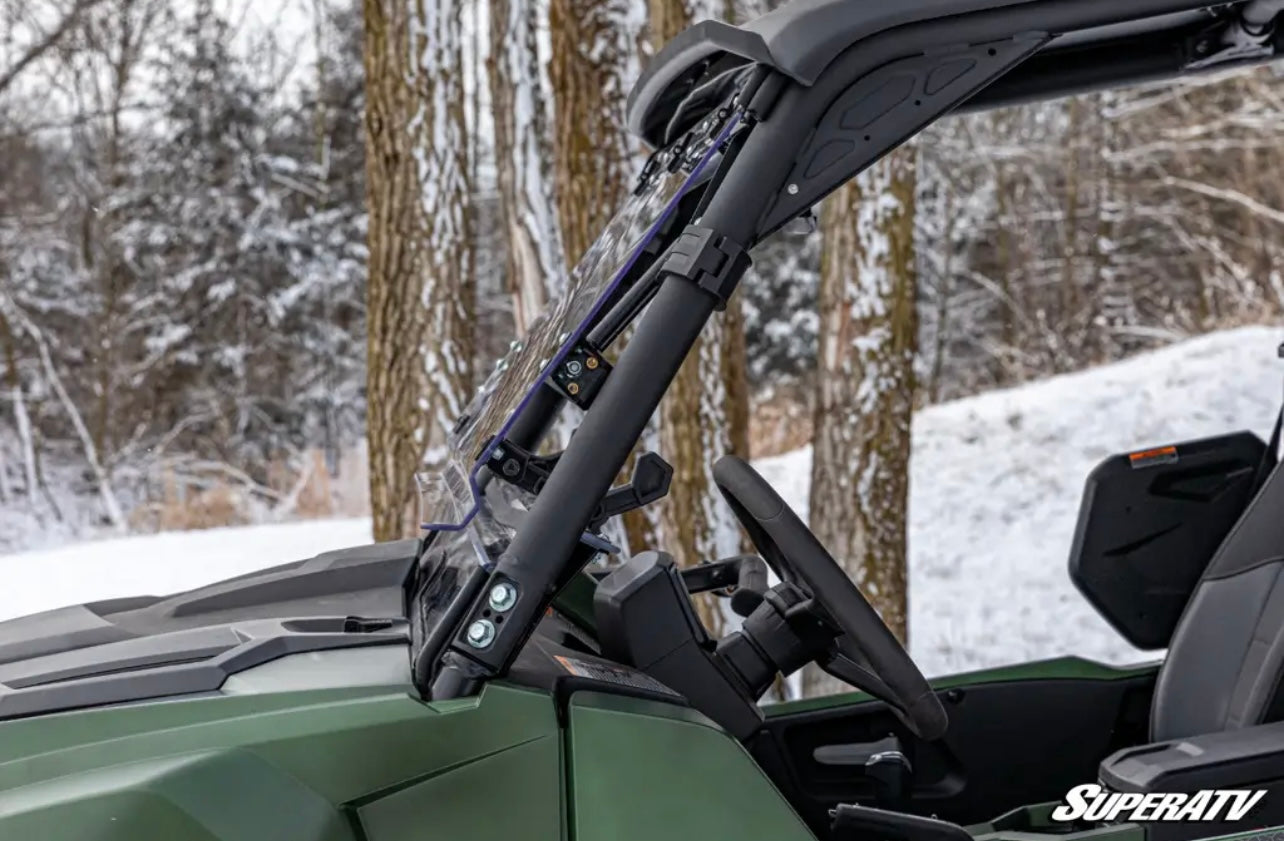 YAMAHA WOLVERINE RMAX SCRATCH RESISTANT FLIP WINDSHIELD