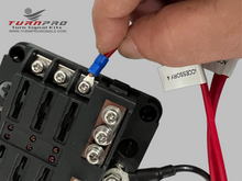 Load image into Gallery viewer, Dealer Pre-Wired Rocker Harness W/Fuse Panel - 40AMP Keyed-On Relay Kit

