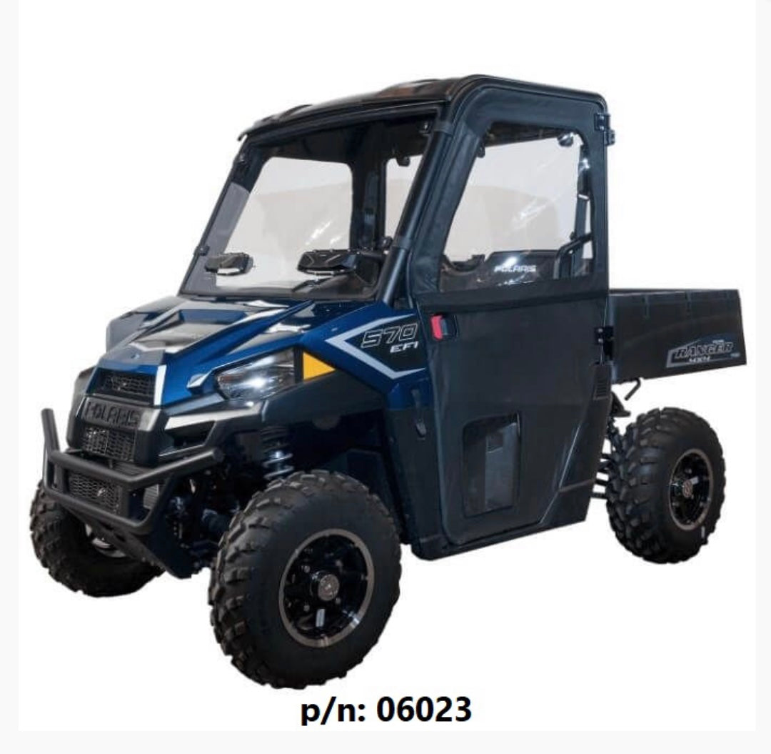 2009-21 Polaris Ranger 500/570/800 Seizmik Full Hinged Framed Doors