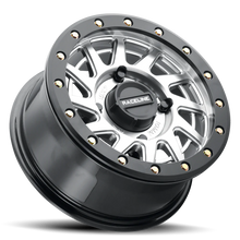 Load image into Gallery viewer, RACELINE SQUAD 15X7 BDLK WHEEL HYPER SILVER

