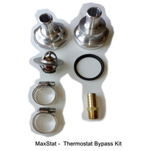 Load image into Gallery viewer, Inline Coolant Bypass Thermostat for UTV Heaters Ice Crusher MaxStat
