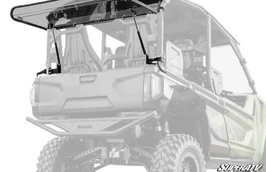 YAMAHA WOLVERINE RMAX4 1000 SCRATCH-RESISTANT REAR FLIP WINDSHIELD