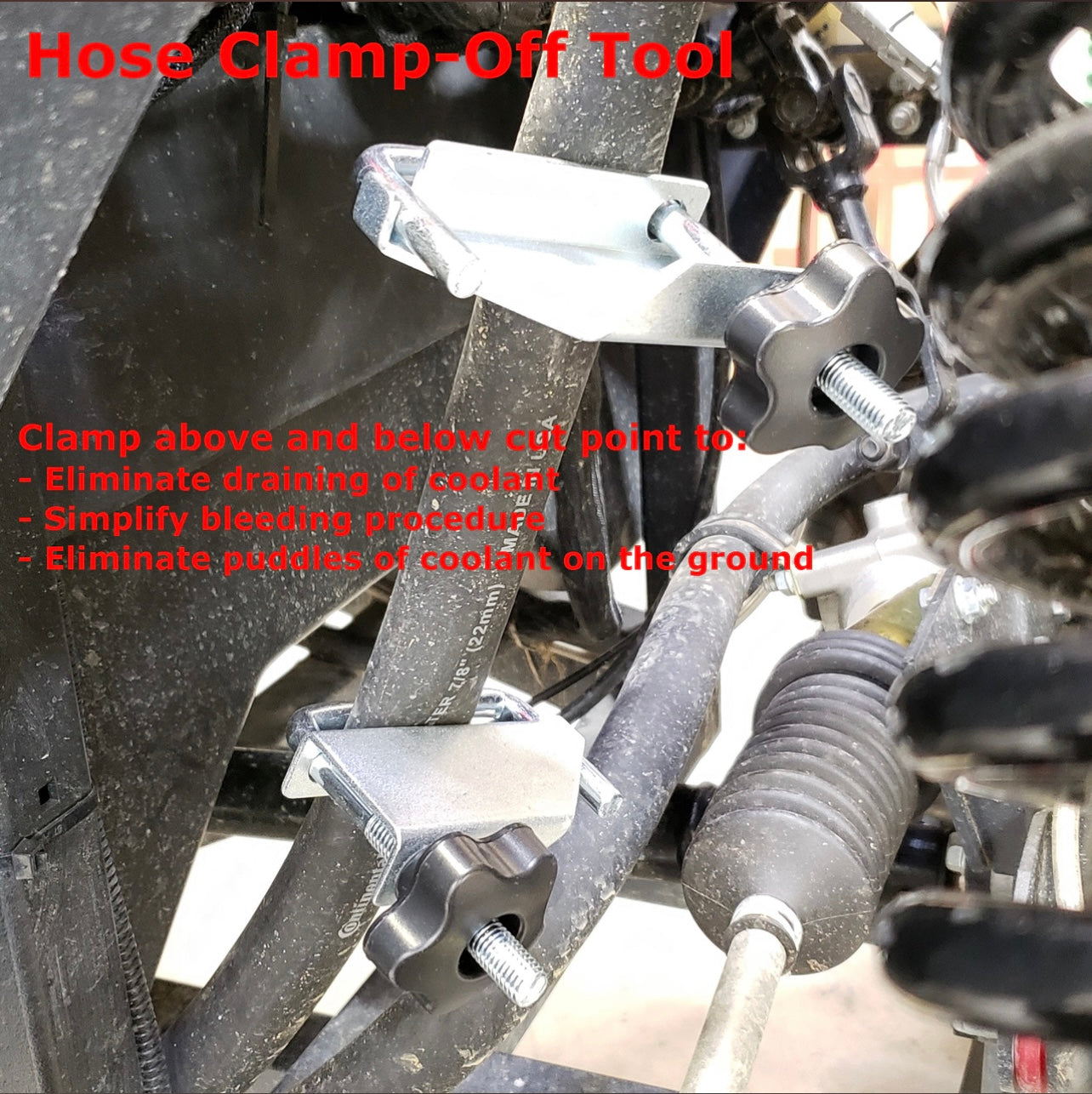 Kawasaki Mule Pro FXT/FX/FXD Under Hood (2015-2021) Ice Crusher Cab Heater