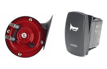 Load image into Gallery viewer, Dealer TurnPro UTV Plug &amp; Play Horn Kit W/Rocker Switch
