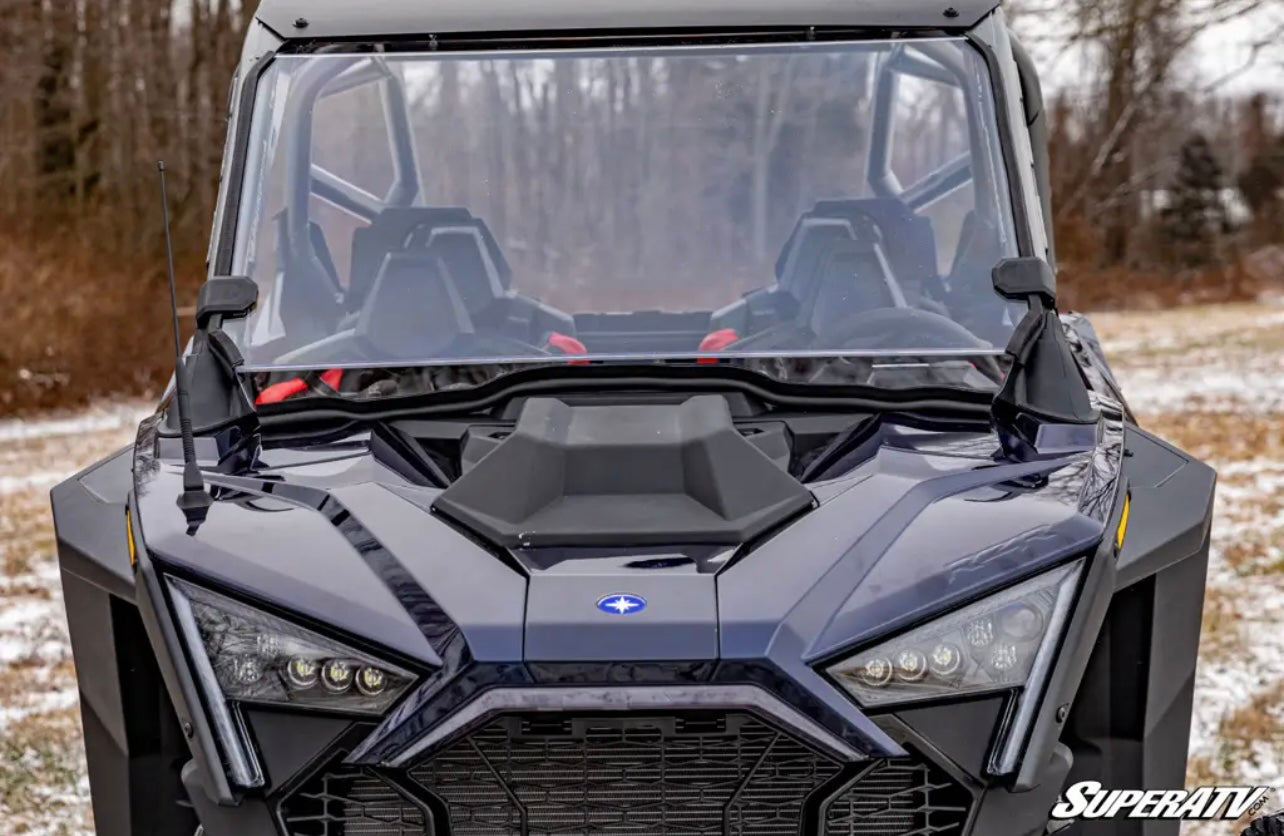 POLARIS RZR PRO R SCRATCH-RESISTANT FULL WINDSHIELD