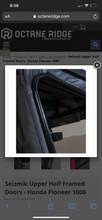 Load image into Gallery viewer, Honda Pioneer 1000 Seizmik Upper Half Framed Doors
