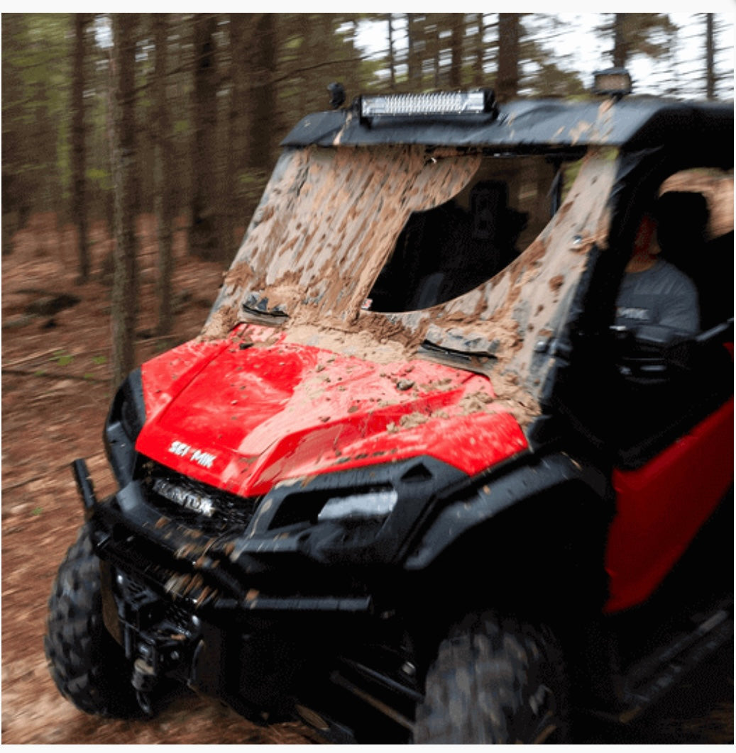 Seizmik Windshield Wiper and Washer Kit for Hard Coated Polycarbonate Windshields