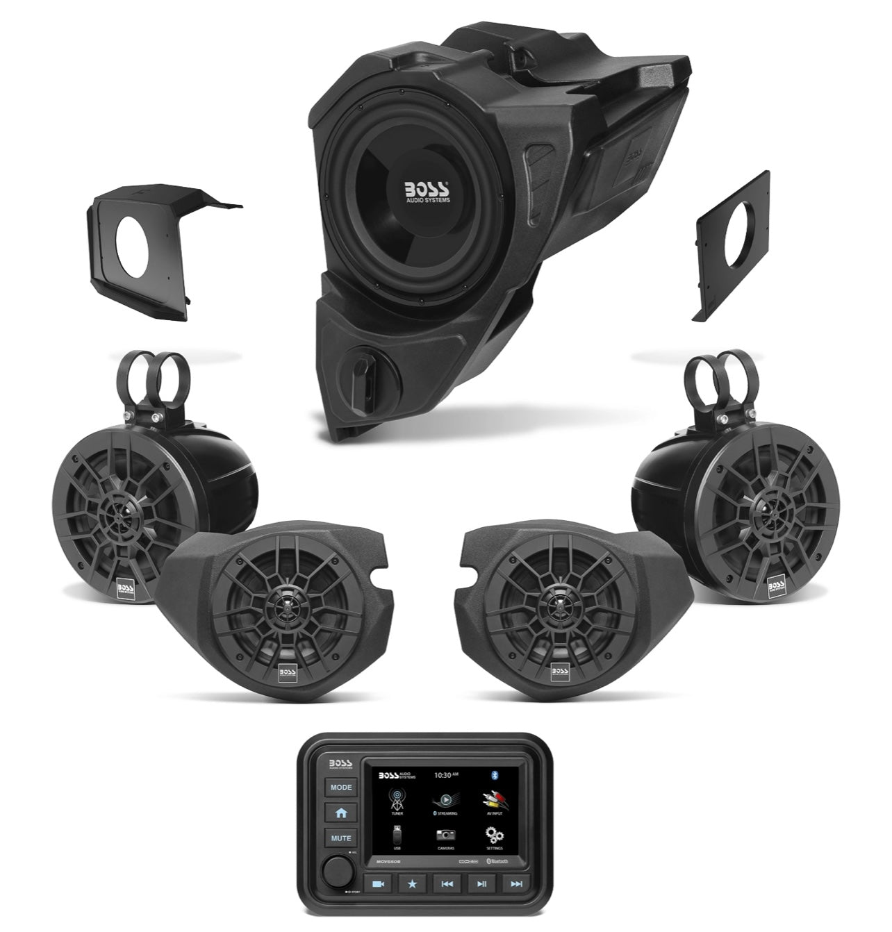 BOSS AUDIO RZR 900 1000 & Turbo 5 SPEAKER KIT