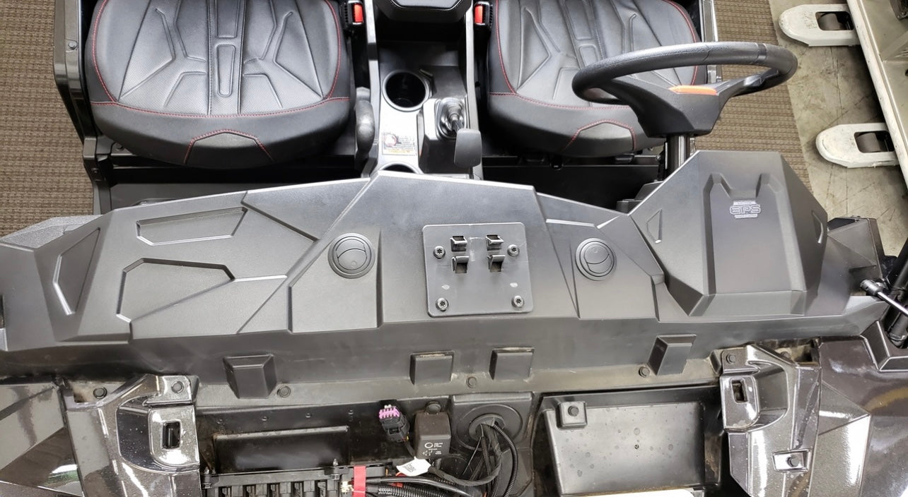 Ice Crusher Cab Heater Polaris General 1000 (2016-2022) with Rockford Fosgate Subwoofer and Defrost