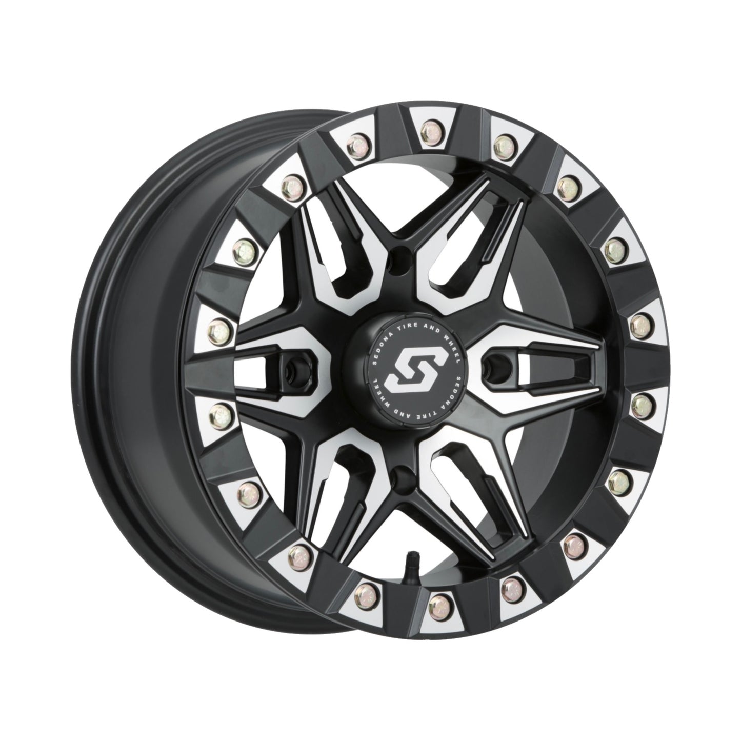 SEDONA SPLIT 6 BDLK WHEEL BLK/MACHINED