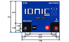 Load image into Gallery viewer, Ionic 12 Volt 50Ah Deep Cycle Lithium Battery
