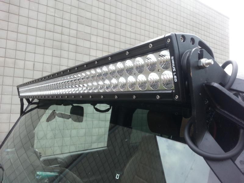 Sirius Curved LED Double Row Light Bar