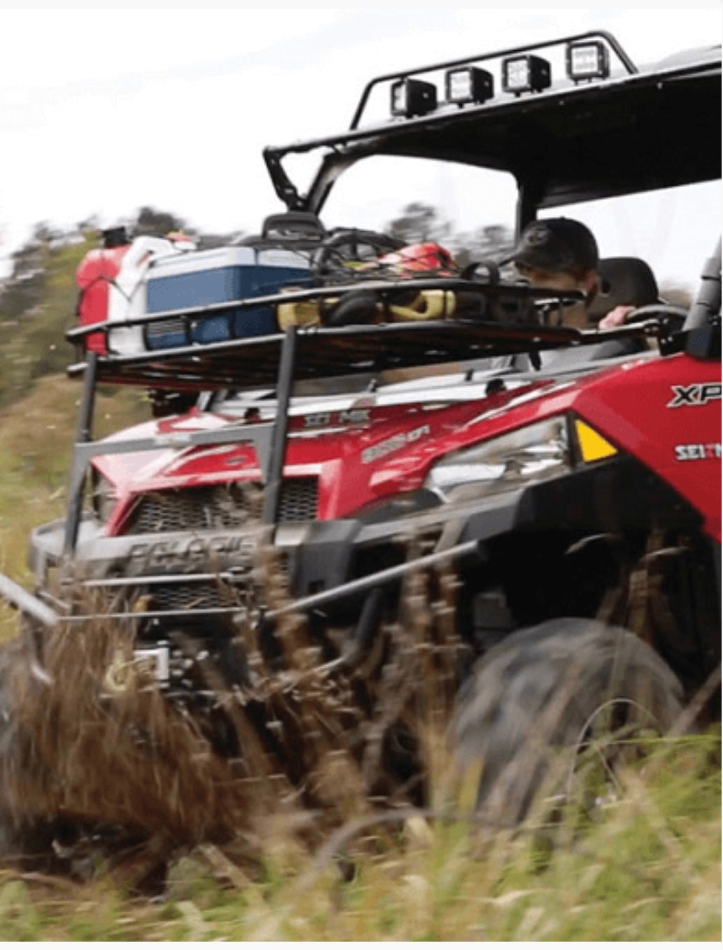 Seizmik Utility Hood Rack - 2009-19 Polaris Ranger