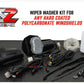 Seizmik Windshield Wiper and Washer Kit for Hard Coated Polycarbonate Windshields