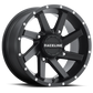 RACELINE TWIST WHEEL 14X7 BLACK