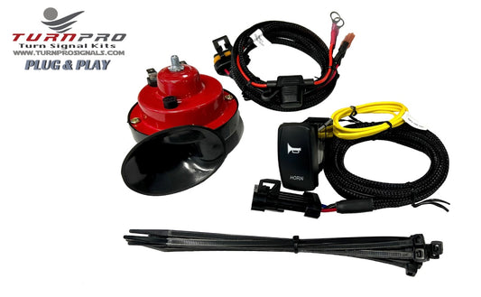 Dealer TurnPro UTV Plug & Play Horn Kit W/Rocker Switch