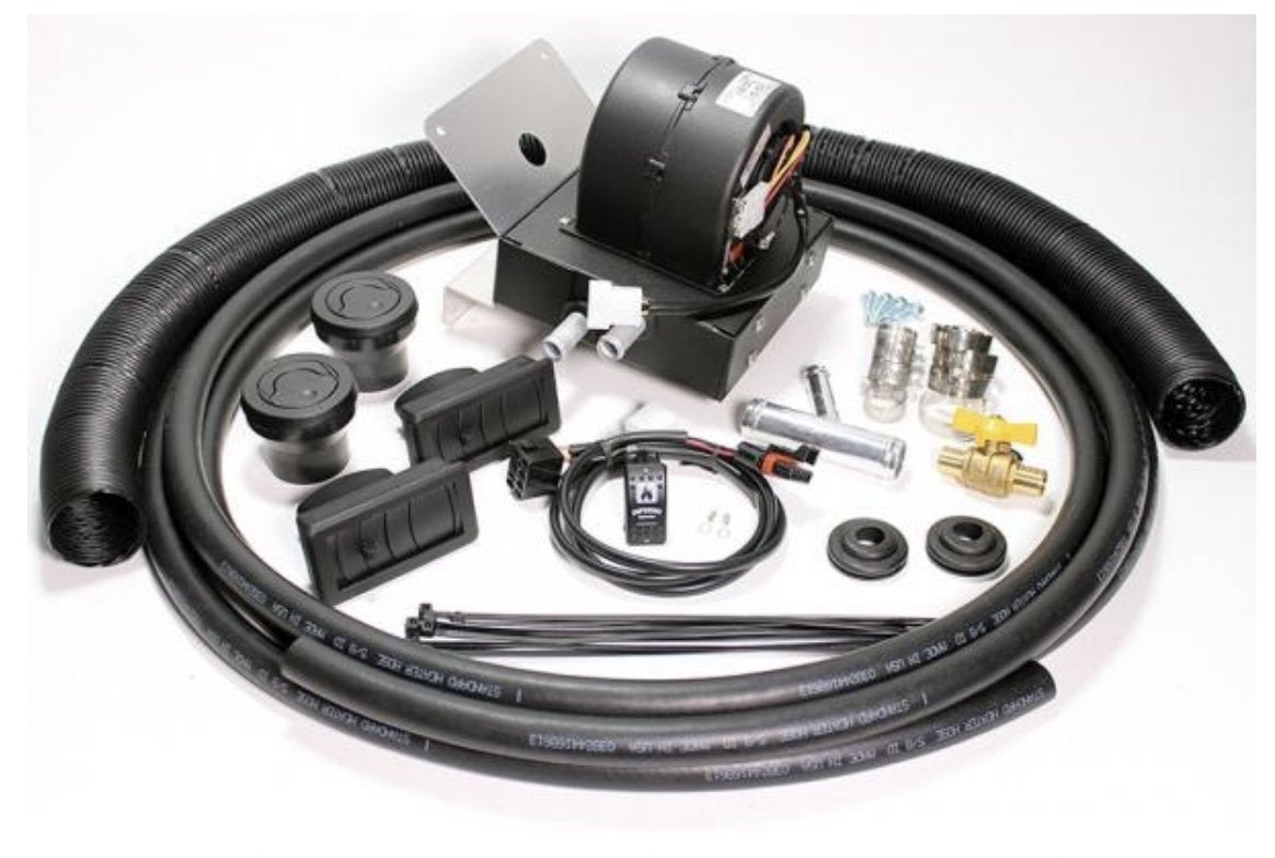 2020-Current Polaris General 1000 Inferno Cab Heater with Defrost for Rockford Fosgate Stage 3 & 4 Audio