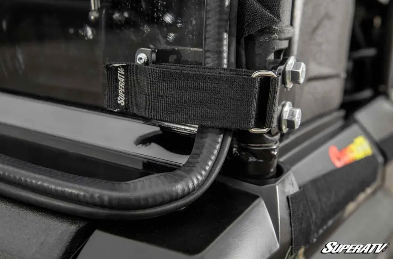 YAMAHA WOLVERINE RMAX4 1000 SCRATCH-RESISTANT REAR FLIP WINDSHIELD