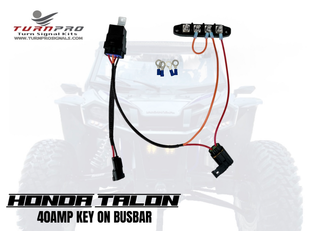 TurnPro Honda Talon Under Hood “Keyed On” 40AMP Power Bus Bar