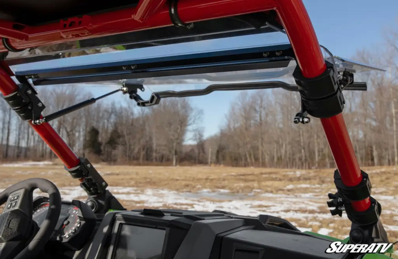 POLARIS RZR PRO R SCRATCH-RESISTANT FLIP WINDSHIELD