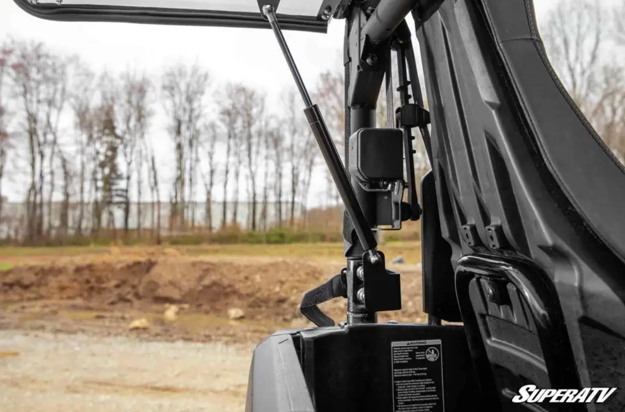 YAMAHA WOLVERINE RMAX4 1000 SCRATCH-RESISTANT REAR FLIP WINDSHIELD