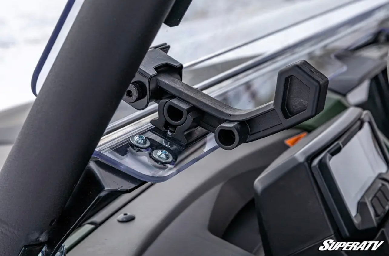 YAMAHA WOLVERINE RMAX SCRATCH RESISTANT FLIP WINDSHIELD