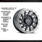 RACELINE SQUAD BDLK WHEEL 15X7 BLK/GUNMETAL