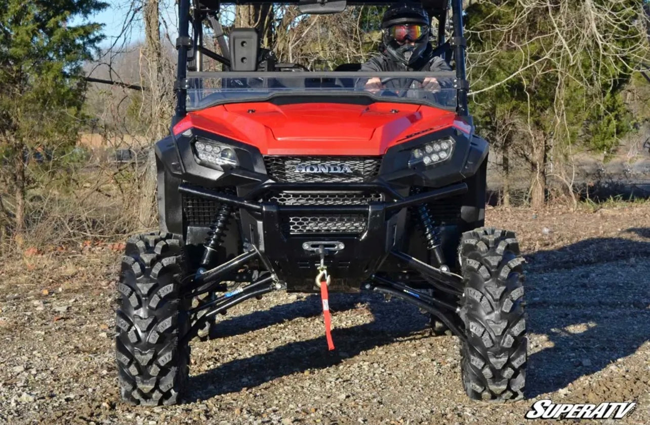 HONDA PIONEER 1000 SCRATCH-RESISTANT FLIP WINDSHIELD