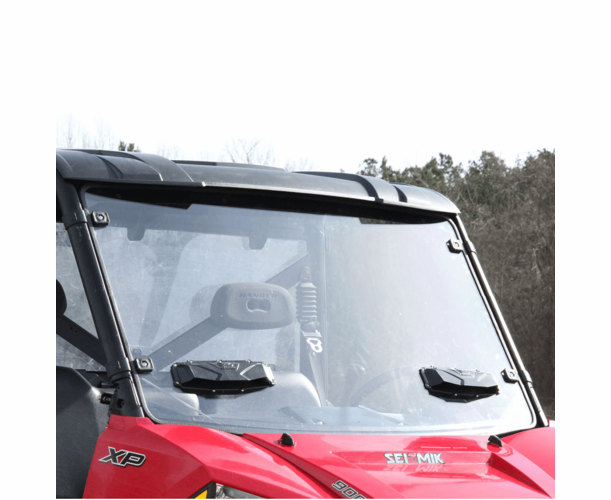 2013-21 Polaris Ranger Seizmik Versa-Vent Hard Coated Front Windshield