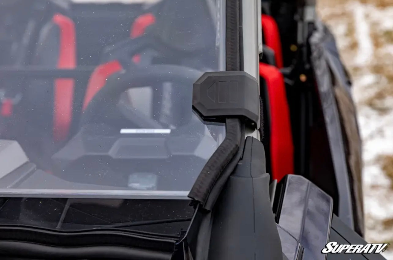 POLARIS RZR PRO R SCRATCH-RESISTANT FULL WINDSHIELD