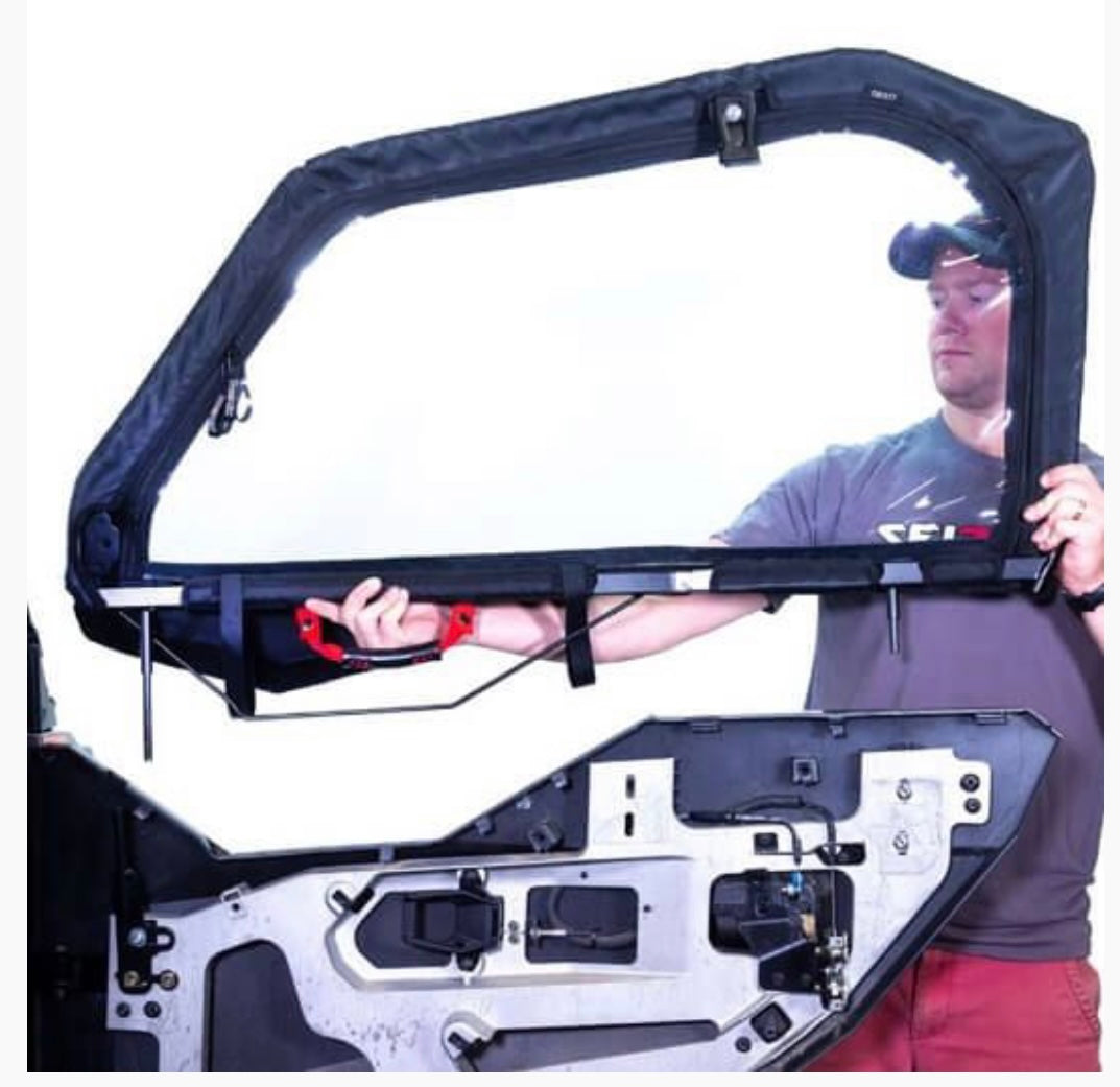 Polaris General 1000 | XP 1000 Seizmik Upper Half Framed Doors