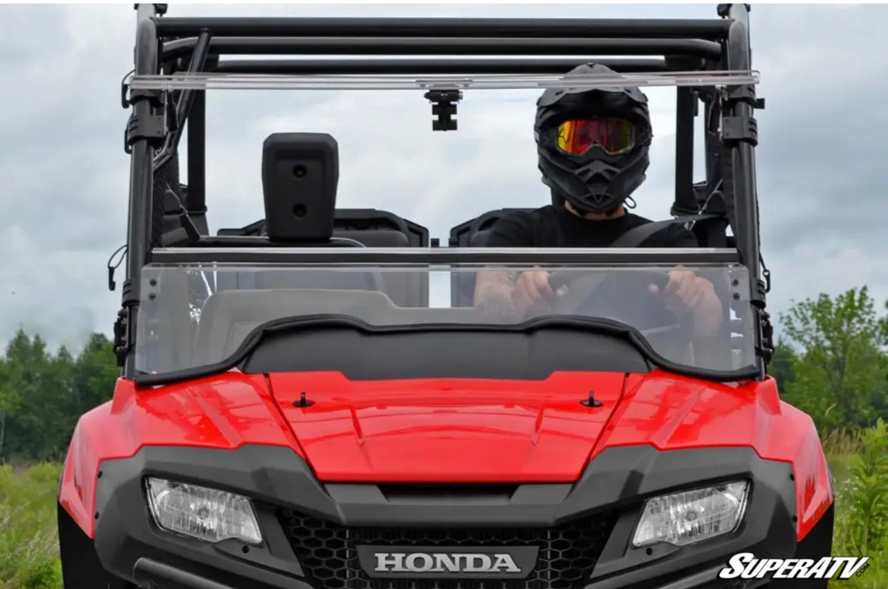 HONDA PIONEER 700 SCRATCH RESISTANT FLIP WINDSHIELD