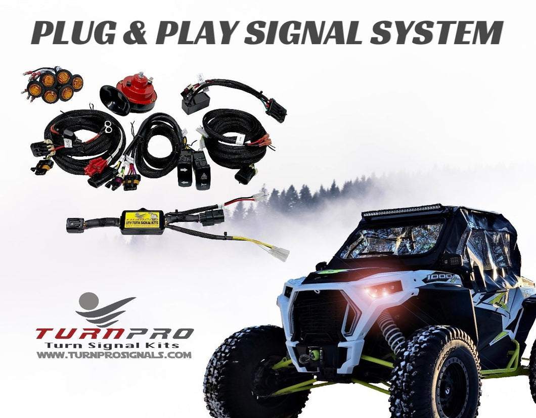 Dealer 2020-23 Polaris RZR PRO Models Plug & Play Signal System