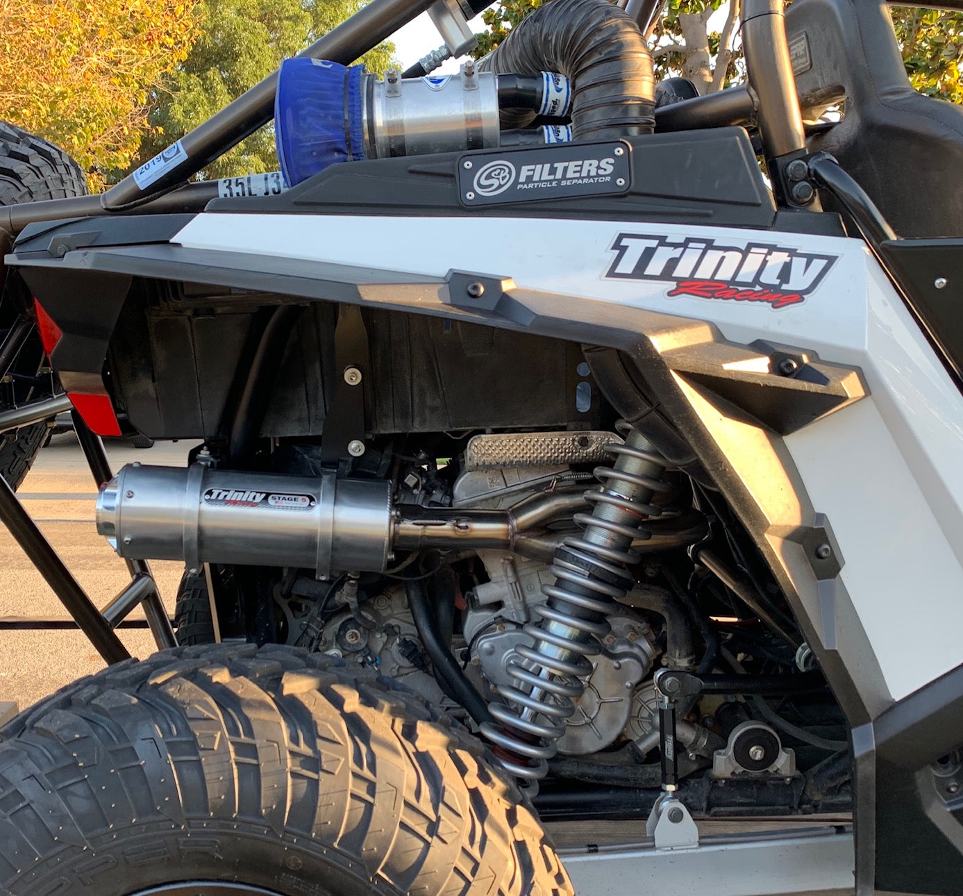 TRINITY RACING 2014-22 RZR XP 1000 STINGER EXHAUST