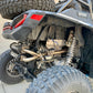 TRINITY RACING SIDE PIECE Header Pipe with Electronic Cutout - RZR Turbo