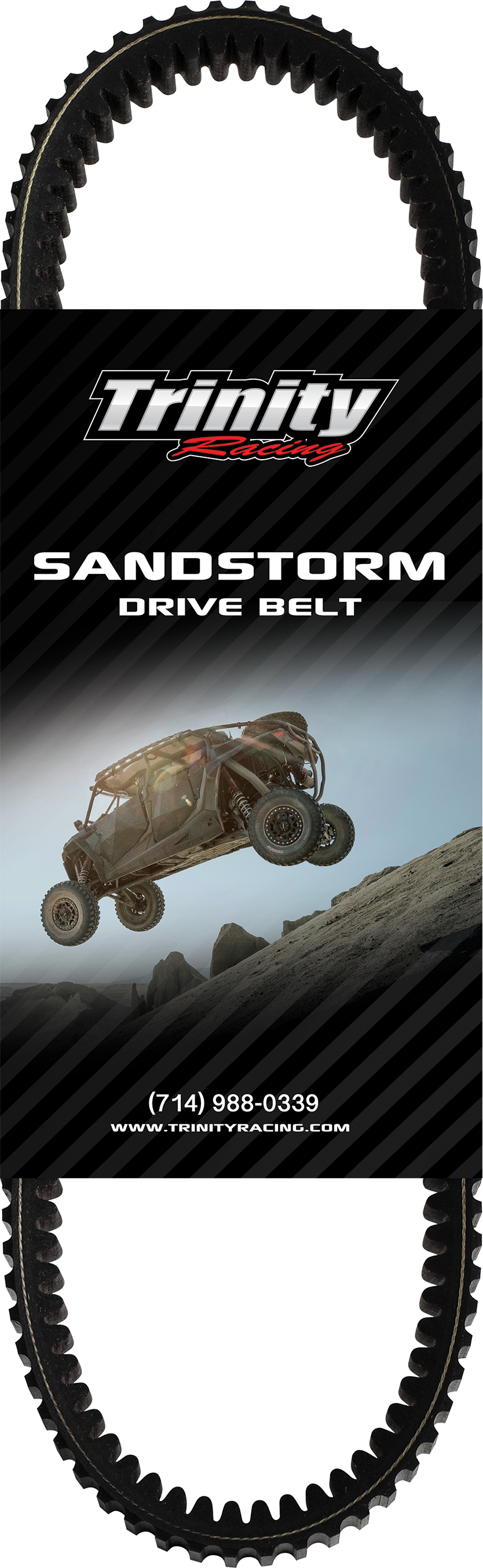 Sandstorm Drive Belt - Can-Am Maverick/Max Trinity Racing