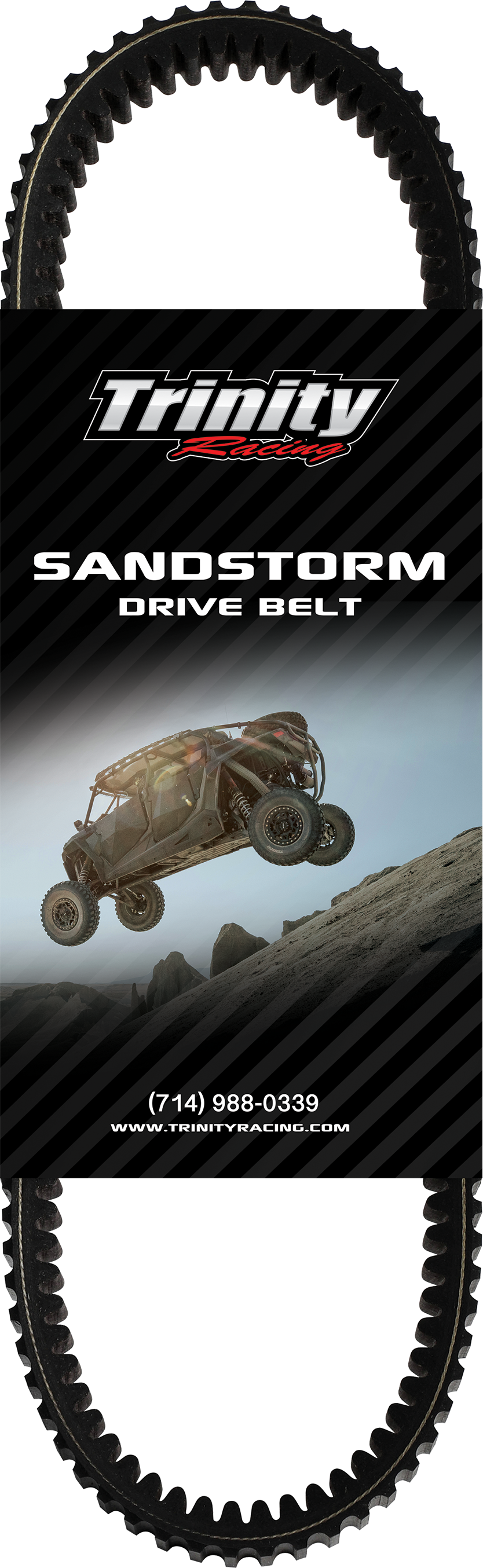 Sandstorm Drive Belt - Can-Am X3 Trinity Racing